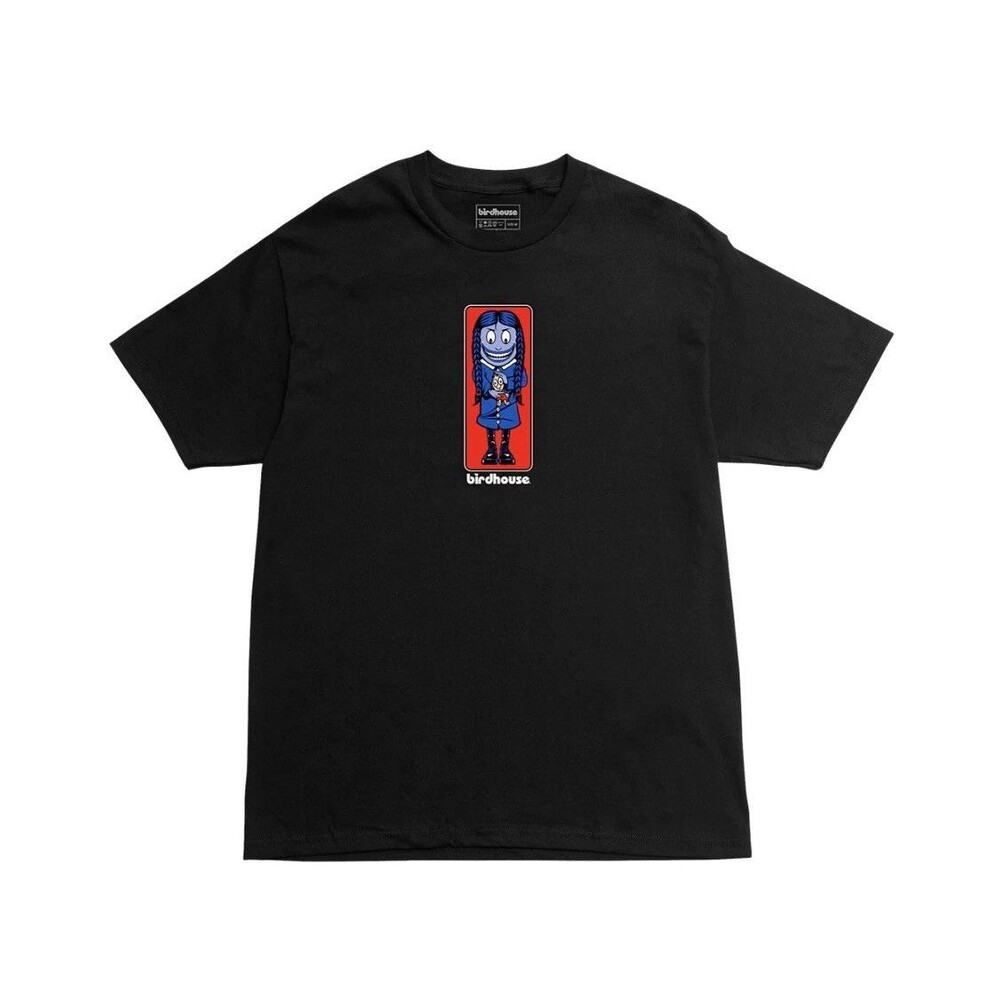 Birdhouse Inception Reese Nelson Tee Shirt Crew Neck Black Size Large NWOT - Picture 1 of 5